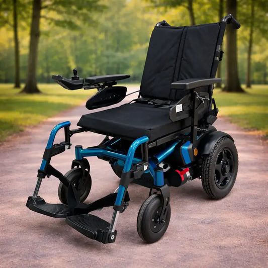 Poylin P266 Akülü Sandalye | Arazi Tipi & Manuel Tilt - Medineral