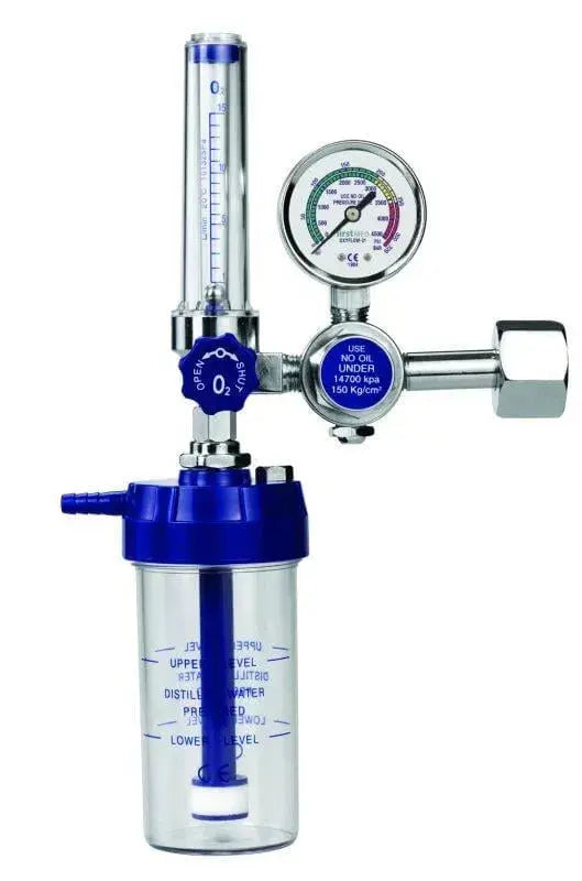 Firstmed Oxyflow-01 | Oksijen Terapi Manometresi - Medineral