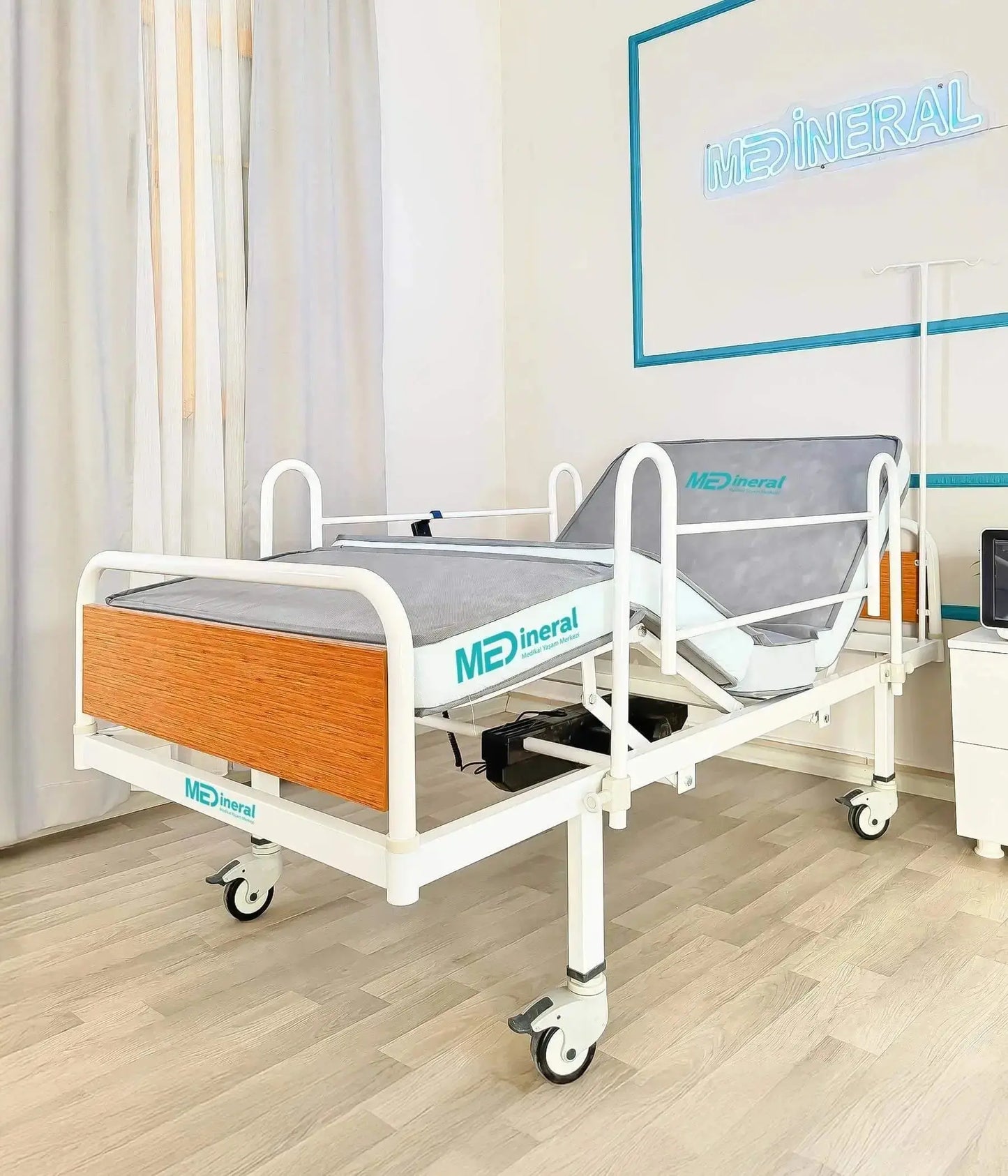 2 motorlu hasta karyolasi kumanda paneli ve motor sistemi