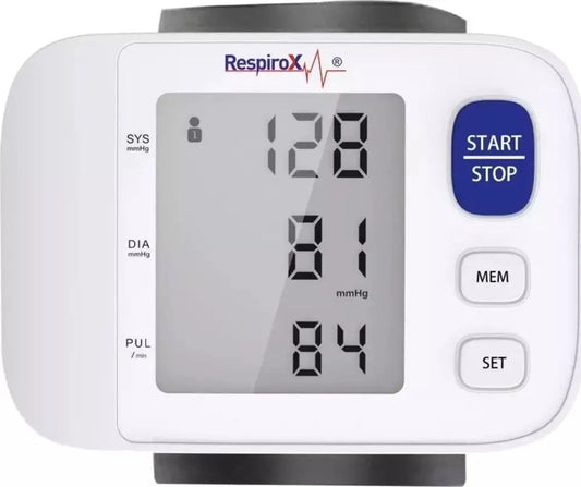 Respirox JN-163EW Bilekten Tansiyon Aleti | Türkçe Konuşan, Dijital ve Taşınabilir - Medineral