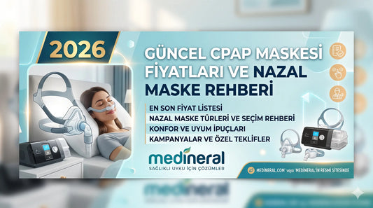 2026 Güncel CPAP Maskesi Fiyatları ve Nazal Maske Rehberi Medineral Medikal