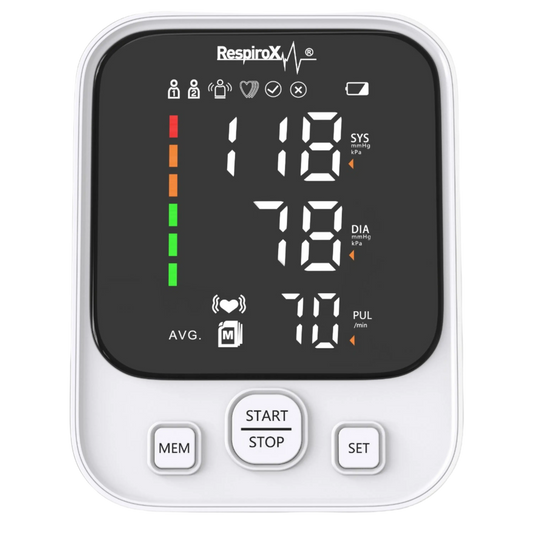 Respirox AXD-809 Koldan Tansiyon Aleti | Türkçe Konuşan, LED Ekranlı, Pilli - Medineral