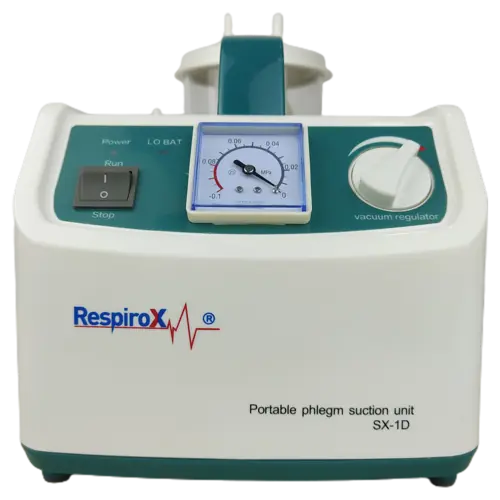 Respirox JLP-002 Bataryalı Aspiratör | Taşınabilir, Güçlü Vakumlu Aspirasyon - Medineral