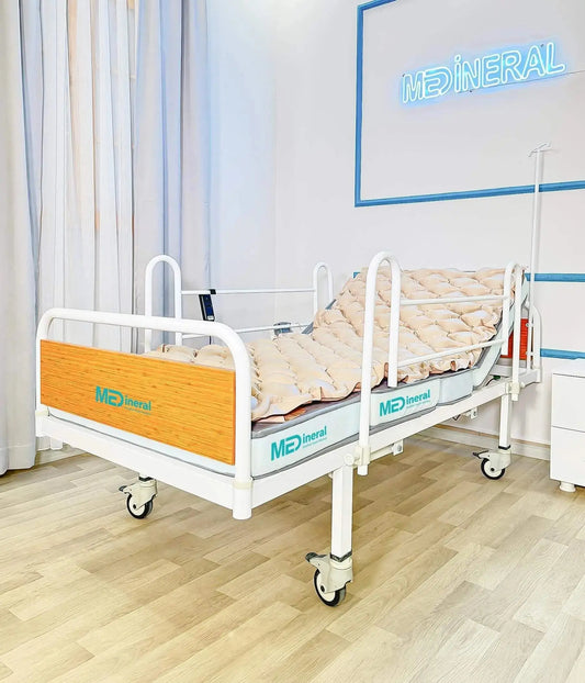 2 motorlu eko hasta yatagi ve baklava tipi havali yatak seti