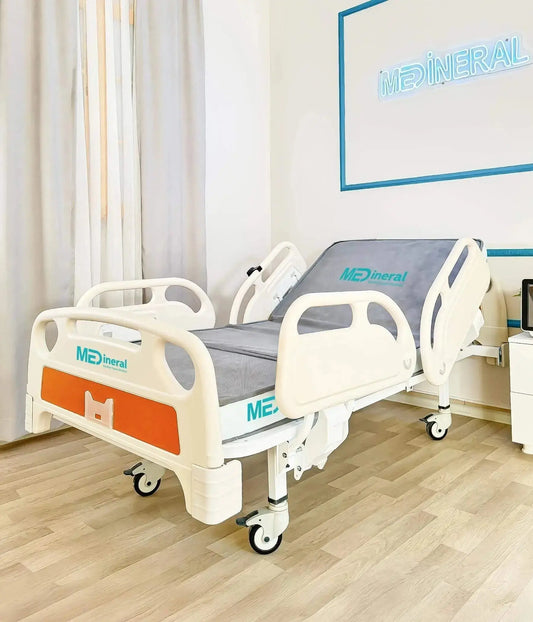 hastane tipi 2 motorlu full abs kaplama hasta karyolasi