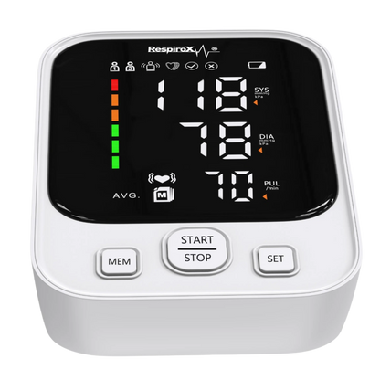 Respirox AXD-809 Koldan Tansiyon Aleti | Türkçe Konuşan, LED Ekranlı, Pilli - Medineral