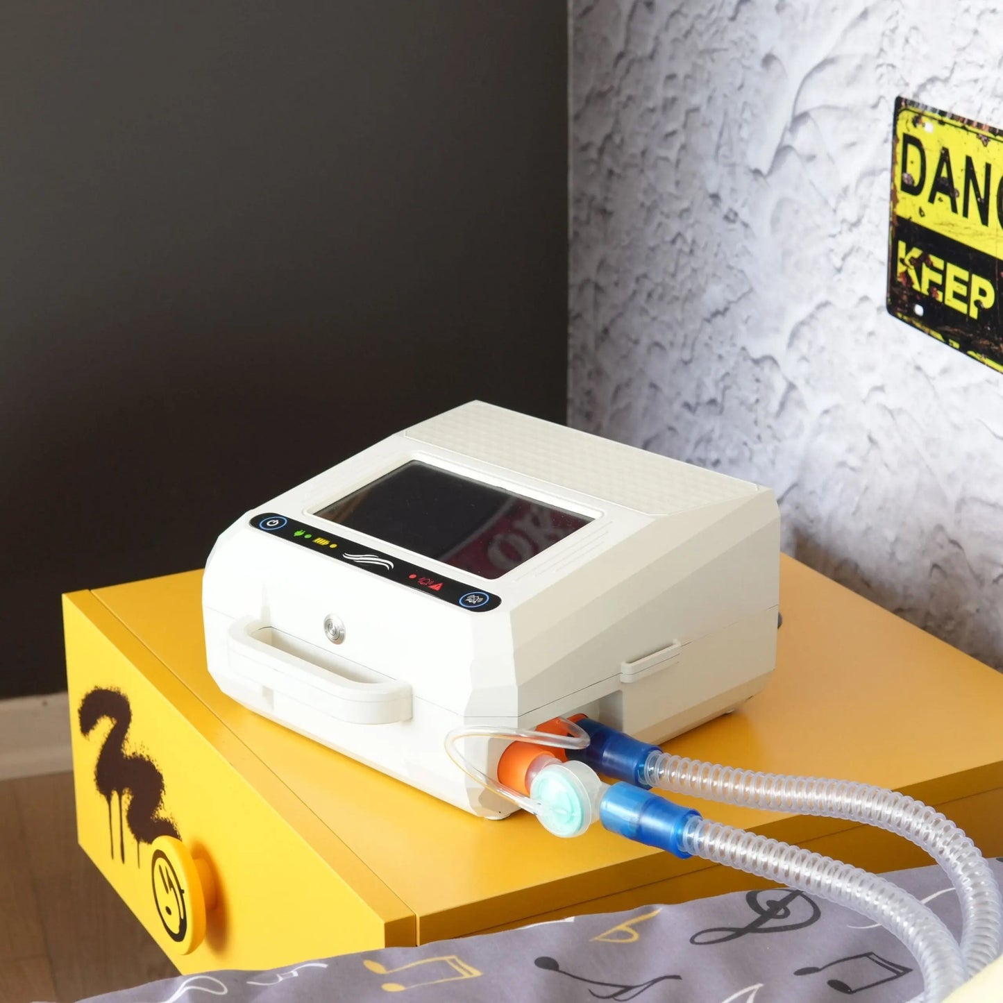 Ventisense Ev Tipi Mekanik Ventilatör | Taşınabilir, Hafif ve Gelişmiş Solunum Desteği - Medineral