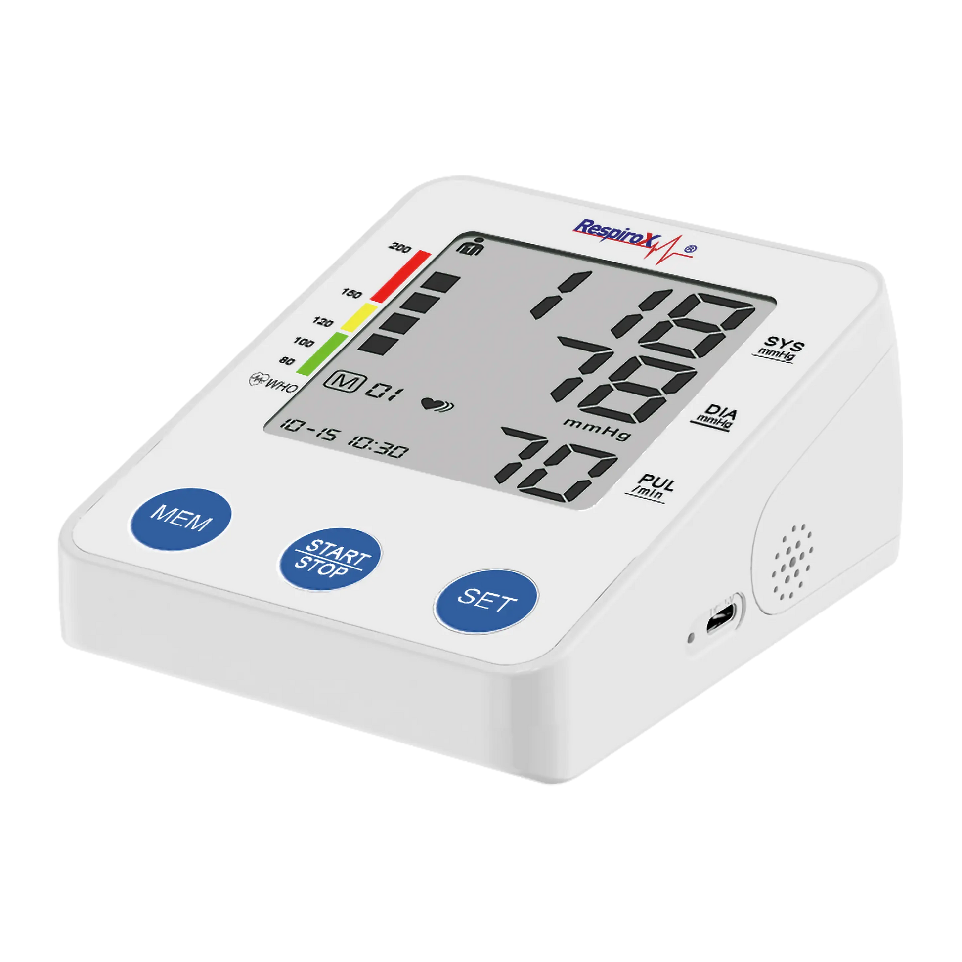 Respirox AXD-806 Koldan Tansiyon Aleti | Türkçe Konuşan, LCD Ekranlı, Adaptörlü - Medineral