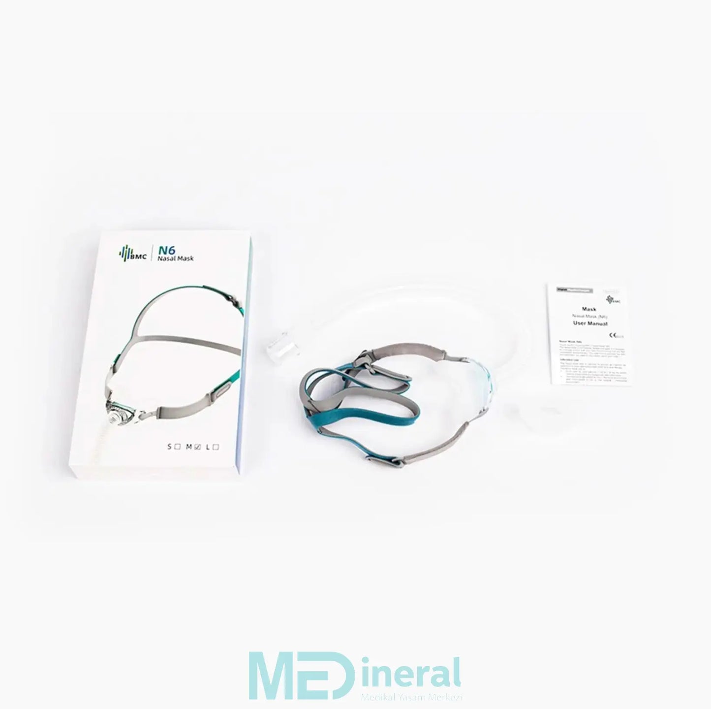 BMC N6 Burun Maskesi Nazal CPAP Maskesi BMC