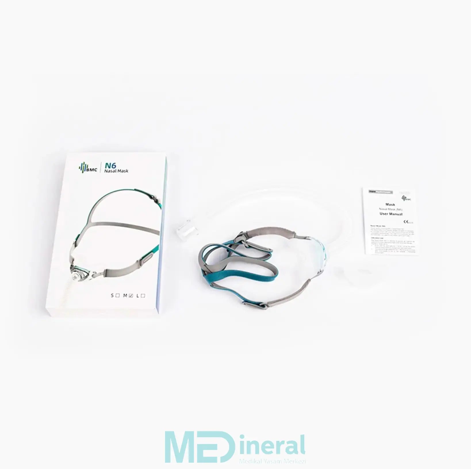 BMC N6 Burun Maskesi Nazal CPAP Maskesi BMC