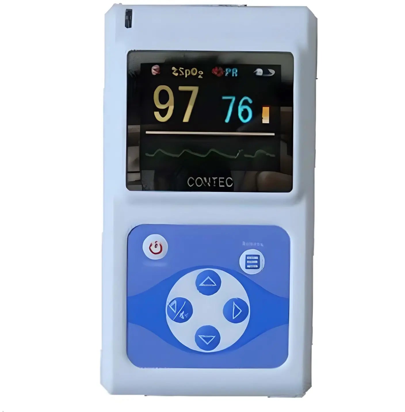 Contec CMS60D El Tipi Oksimetre | Taşınabilir SpO2 ve Nabız Ölçüm Cihazı - Medineral