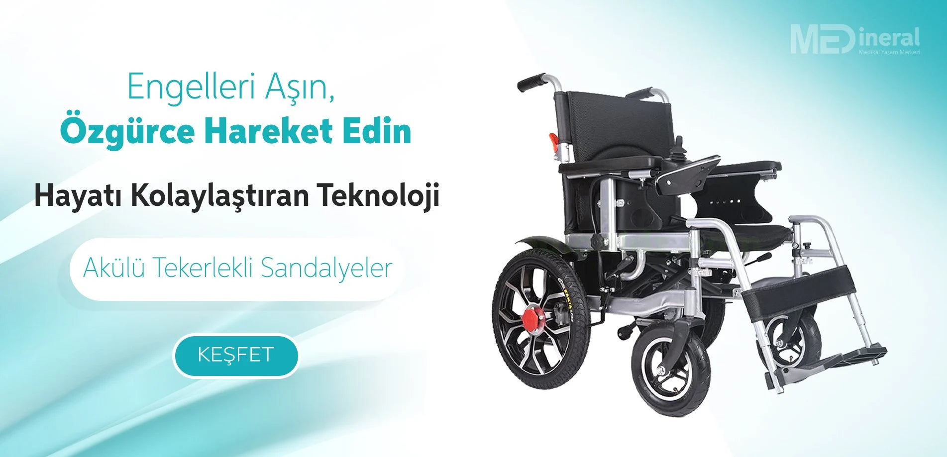 Medineral Akülü Tekerlekli Sandalyeler