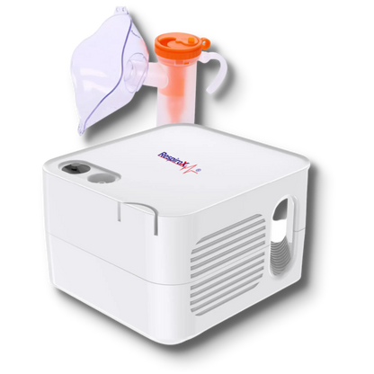Respirox AXD-303 Kompresörlü Nebulizatör | Sessiz, Hafif ve Ev Tipi İnhalasyon Cihazı - Medineral