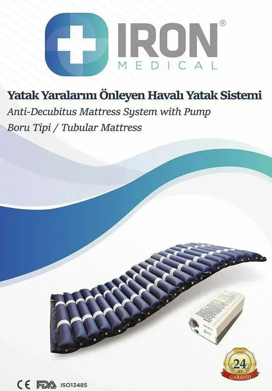 Iron Boru Tipi Havalı Yatak | Ventilasyonlu Anti Dekübitus - Medineral