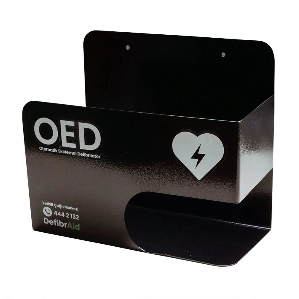 Defibrilatör OED Cihazı Duvara Monte Taşıma Braketi Medineral Medikal