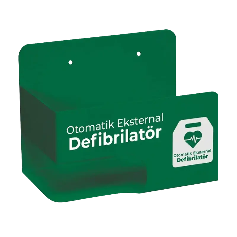 Defibrilatör OED Cihazı Duvara Monte Taşıma Braketi Medineral Medikal