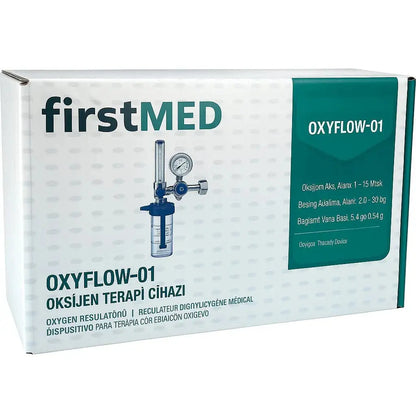 Firstmed Oxyflow-01 | Oksijen Terapi Manometresi - Medineral