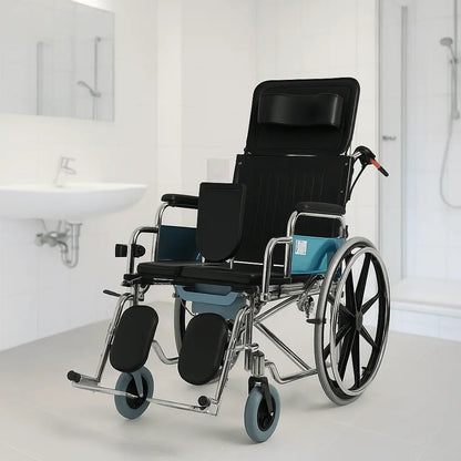 Golfi G124 | Sırtı Yatar Banyo Tuvalet Sandalyesi - Medineral