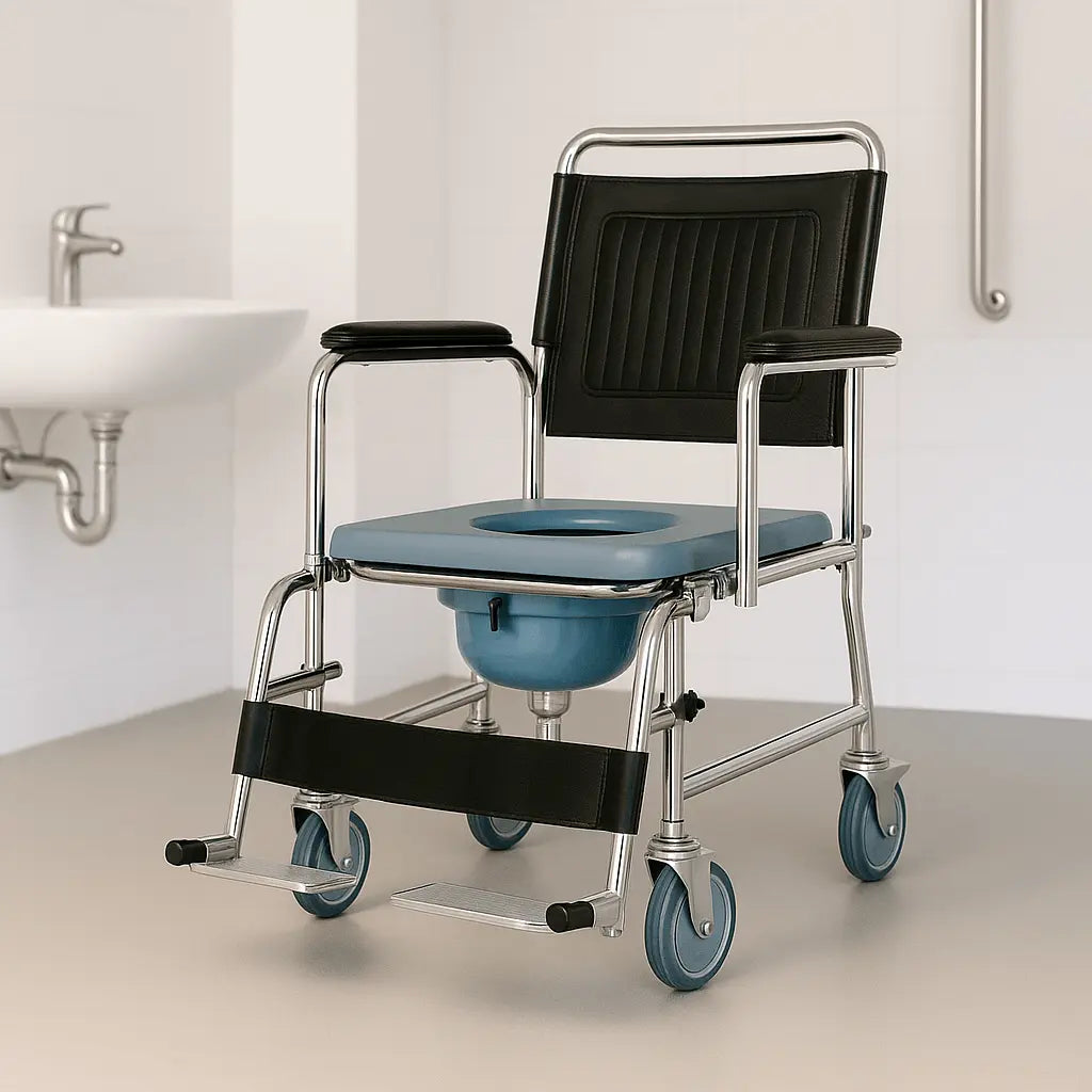 Golfi G125 Katlanır Klozetli Banyo Sandalyesi GOLFİ