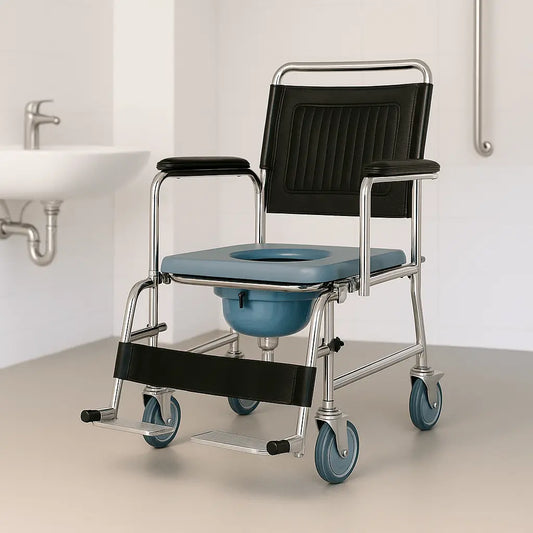 Golfi G125 Katlanır Klozetli Banyo Sandalyesi GOLFİ
