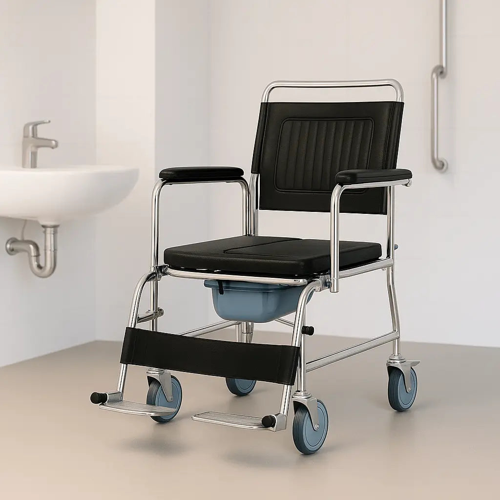 Golfi G125A Katlanır Klozetli Banyo Sandalyesi GOLFİ