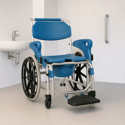 Golfi G561 | Alüminyum Banyo Tuvalet Sandalyesi - Medineral