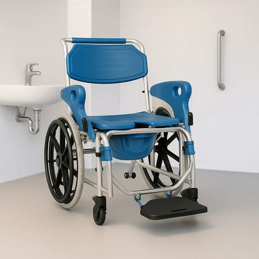 Golfi G561 | Alüminyum Banyo Tuvalet Sandalyesi - Medineral