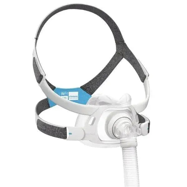 ResMed AirFit F40 | Silikon Tam Yüz CPAP Maskesi - Medineral