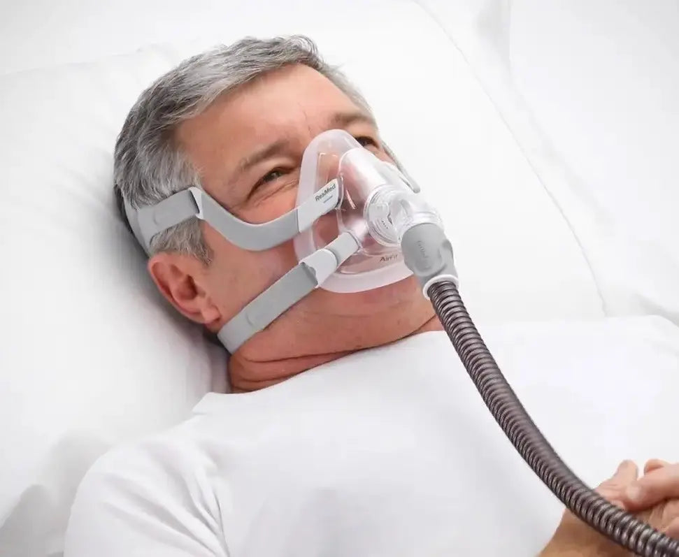 ResMed AirFit F20 Silikon Tam Yüz CPAP/BiPAP Maskesi – Ağız ve Burun Uyumlu - Medineral