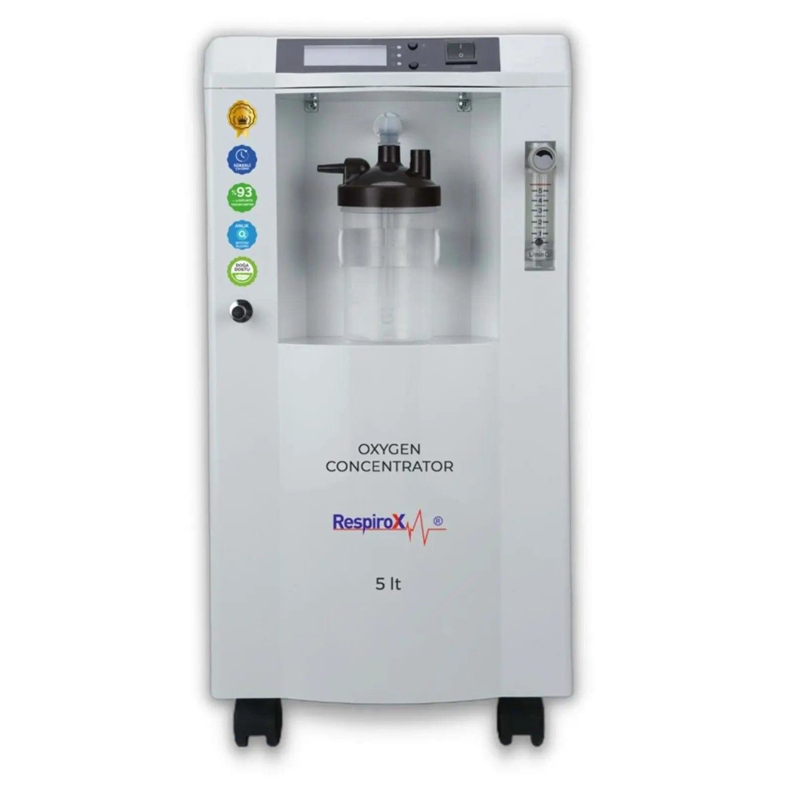 Respirox 5 Litre Oksijen Konsantratörü | Ev Tipi Oksijen Makinesi - Medineral