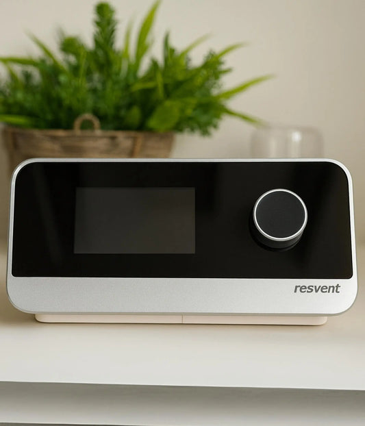 RESVENT iBreeze 25A Auto BiPAP Cihazı | Otomatik Basınç Ayarlı, Sessiz Solunum Destek Cihazı - Medineral