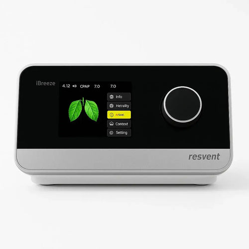 RESVENT iBreeze 25A Auto BiPAP Cihazı | Otomatik Basınç Ayarlı, Sessiz Solunum Destek Cihazı - Medineral