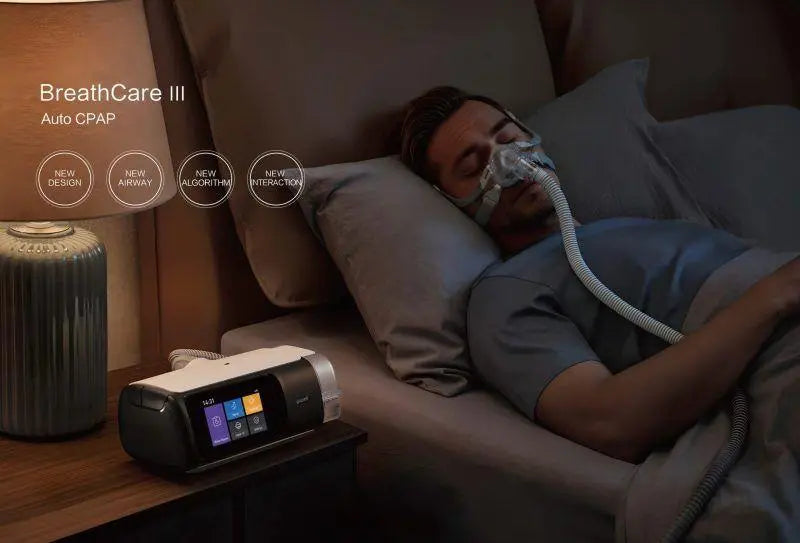 Yuwell Auto CPAP YH-680 Cihazı | Ultra Sessiz, Otomatik Basınç Ayarlı Uyku Apnesi Cihazı - Medineral