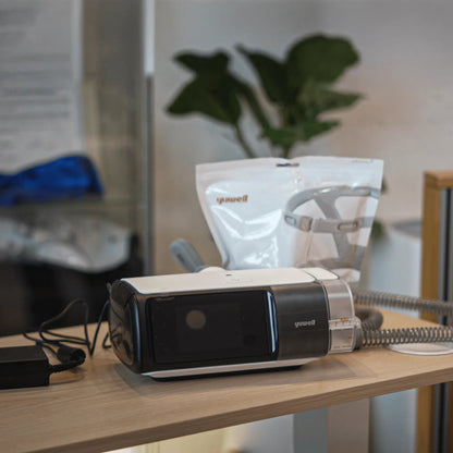 Yuwell Auto CPAP YH-680 Cihazı | Ultra Sessiz, Otomatik Basınç Ayarlı Uyku Apnesi Cihazı - Medineral