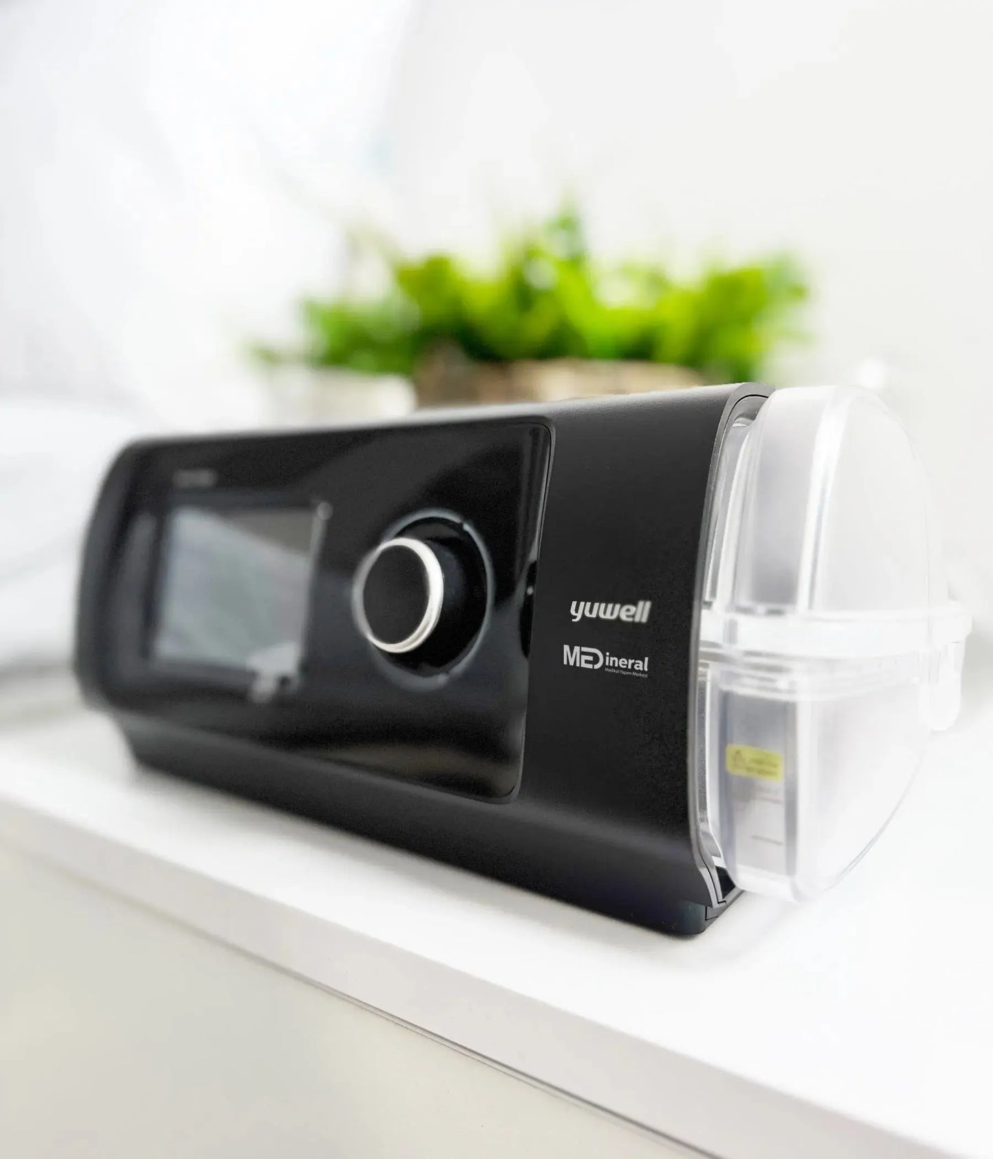 Yuwell Breathcare YH-480 Auto CPAP Cihazı | Maske + Isıtmalı Nemlendirici Seti - Medineral