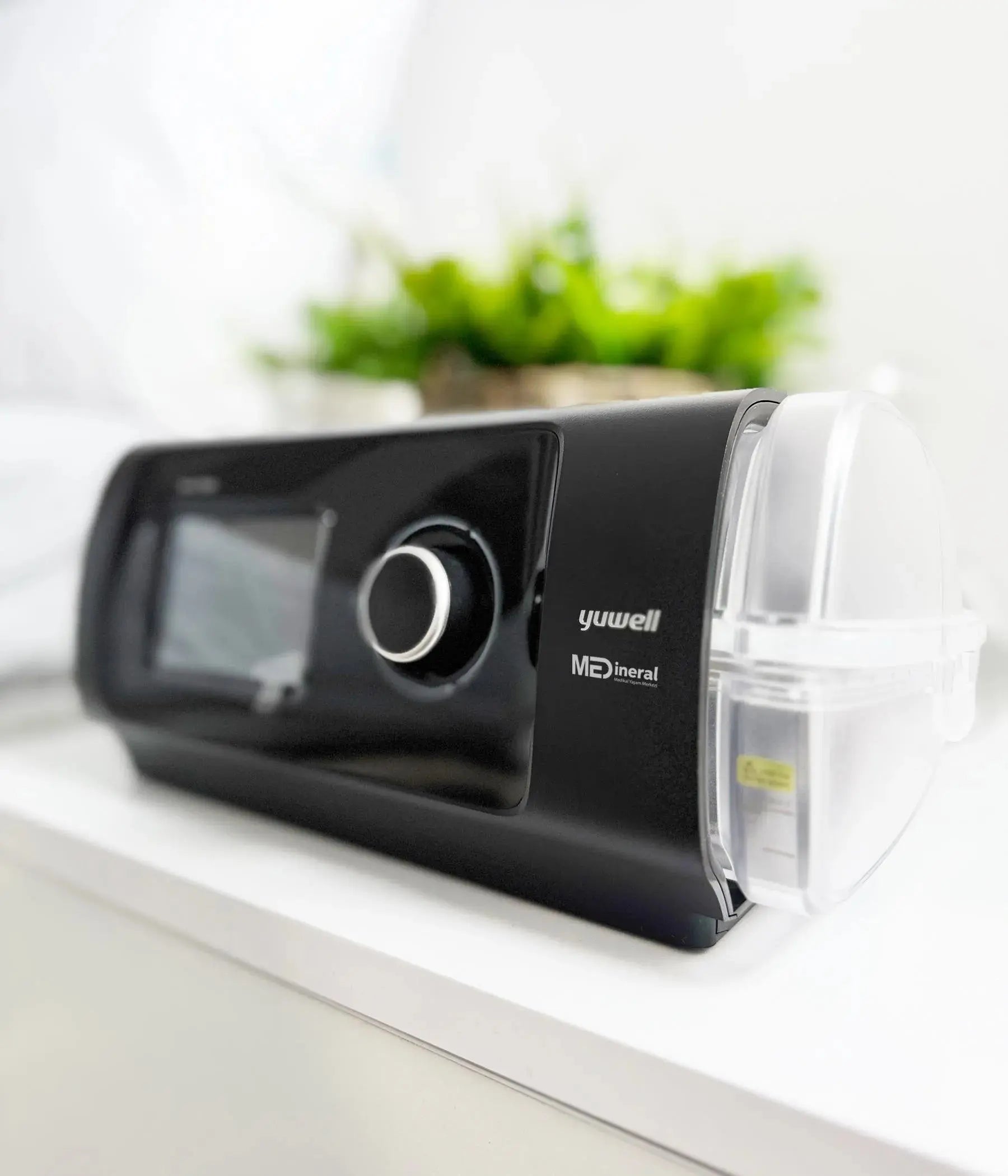 Yuwell Breathcare YH-480 Auto CPAP Cihazı | Maske + Isıtmalı Nemlendirici Seti - Medineral